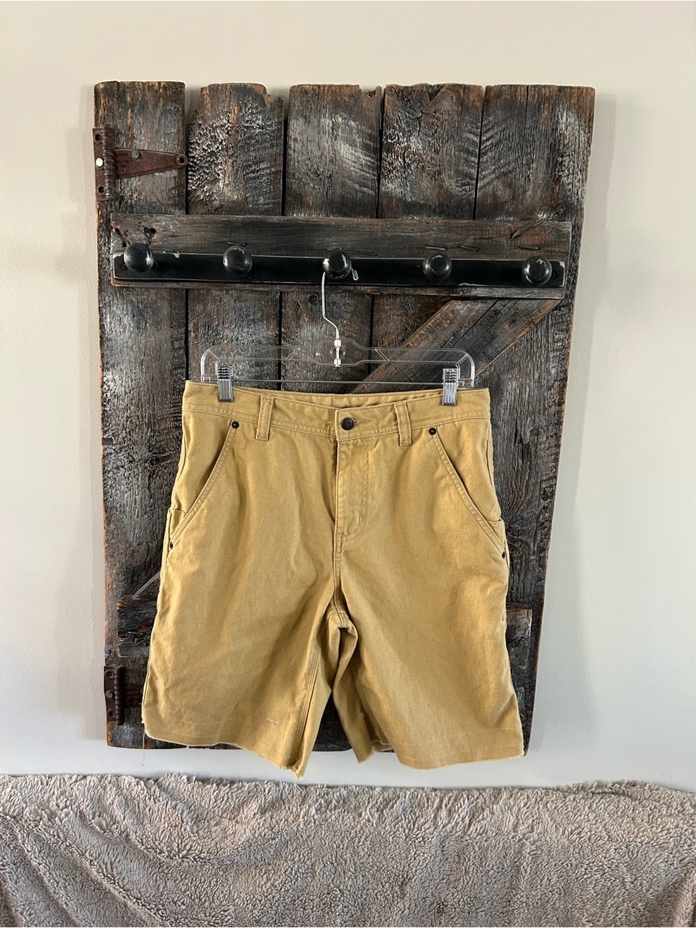 Women's Patagonia Casual Cotton Twill Shorts - Tan